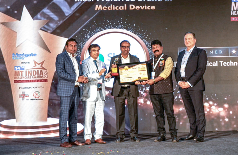 Shalya Emerges as the Leading Brand in Medical Device Sector at the 14th MT India Healthcare Awards 2024