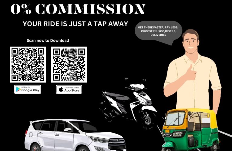 Fluxoo Launches Revolutionary Rides & Deliveries Service with 0% Commission Model in Bangalore