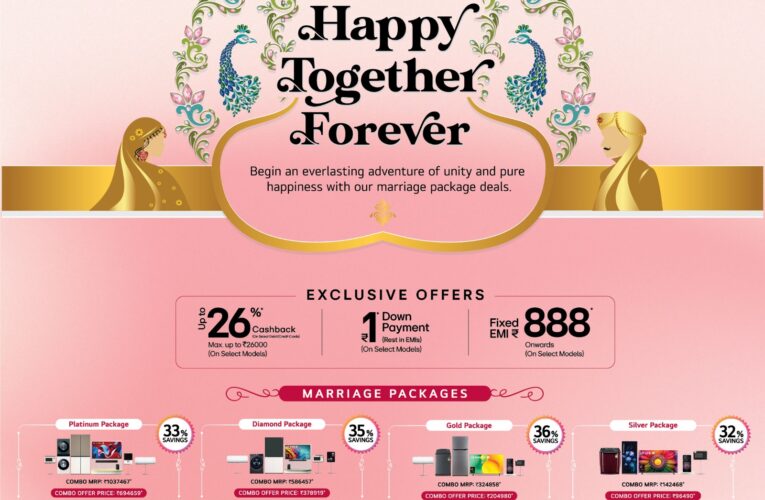 LG Electronics Launches Exclusive Marriage Packages with Unbeatable Offers