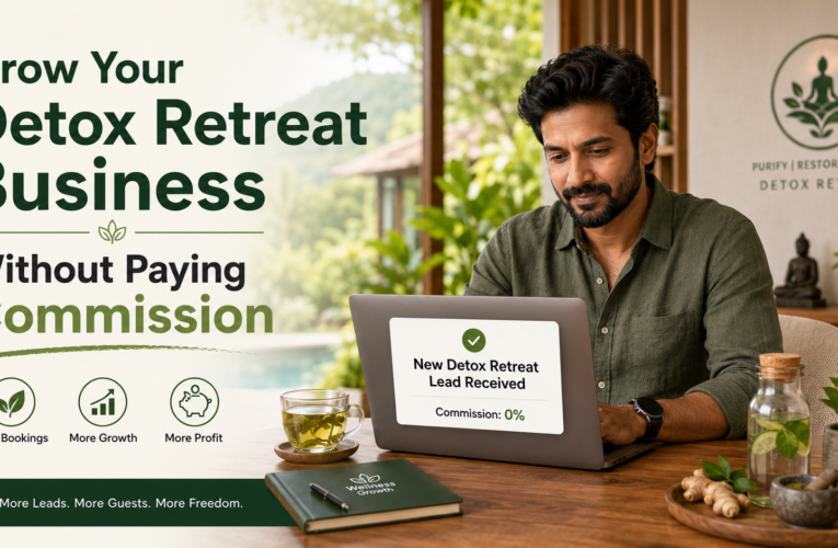 Grow Your Detox Retreat Business Without Paying Commission