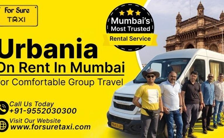 For Sure Taxi Offers Premium Urbania on Rent in Mumbai for Comfortable Group Travel  