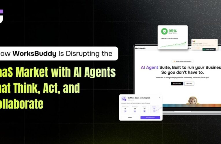 How WorksBuddy Is Disrupting the SaaS Market with AI Agents That Think, Act, and Collaborate