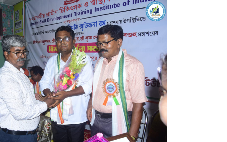 Victory Felicitation Ceremony in Kalna Highlights Healthcare, Skill Development and Community Service