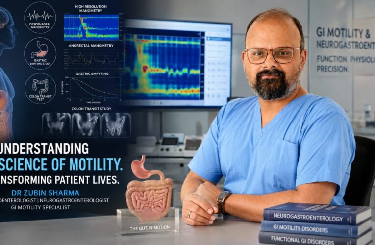 Dr Zubin Sharma Wants to Build India’s Next Generation of GI Motility Centres